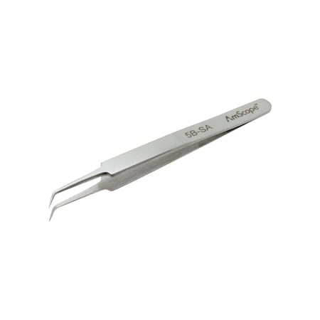 Amscope High Precision 4 1/4 in. Ultra Fine Tip Tweezers TW-066-25PK